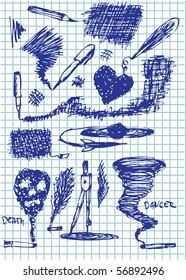 hand drawn symbols