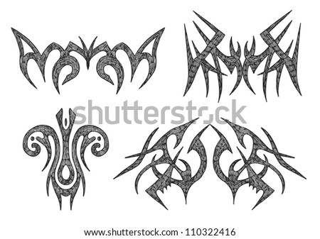 Hand drawn symbols