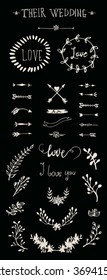 Hand Drawn Symbols Vector Illustration