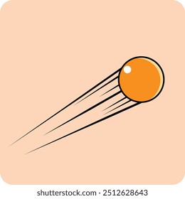 Hand drawn of table tennis  . Sports symbol vector illustration.
