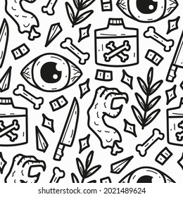 hand drawn tattoo doodle cartoon pattern design for clothing, wallpapers, backgrounds, posters, books, banners and more