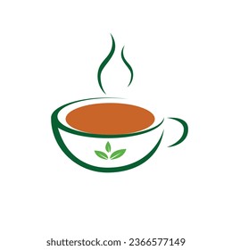 Hand drawn tea cup vector illustration 