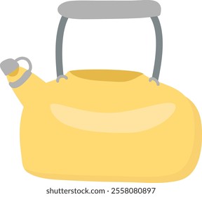 Hand Drawn Tea Kettle Vector Illustration