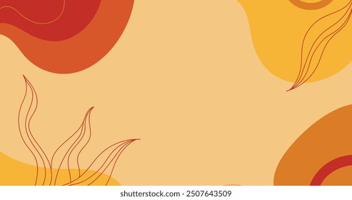 Diseño de Vector de fondo de terracota dibujado a mano en eps 10