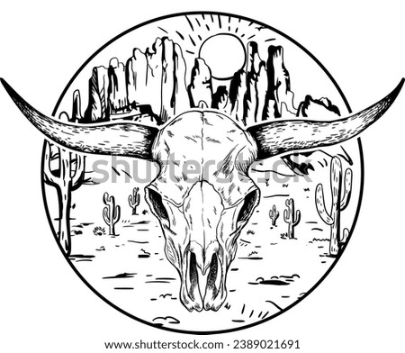Longhorn Skull Drawing | Free download on ClipArtMag