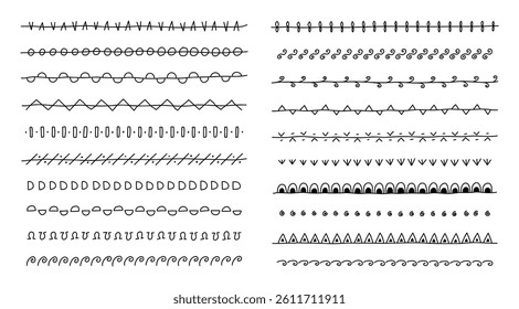 Hand Drawn Text and Paragraph Divider