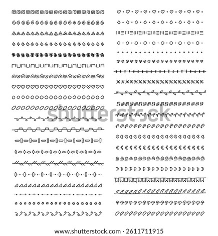 Hand Drawn Text and Paragraph Divider