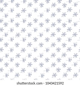 Hand drawn texture, template,. Hatching drawn seamless, pattern, vector design elements Vector pattern with points, strokes, ornament in grunge style