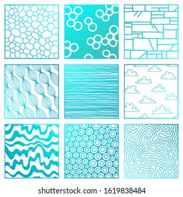 Hand drawn textures. Big artistic collection of design elements: graphic patterns, geometric ornaments, abstract lines, tribal symbols made with ink. Isolated vector set.
