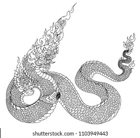 Naga Tattoo Images Stock Photos Vectors Shutterstock