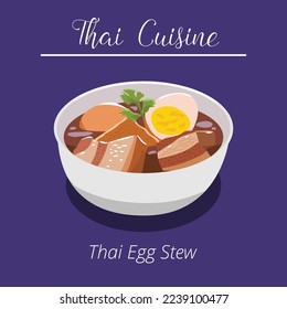 Hand drawn Thai food, Clipart Thai Cuisine