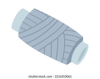 Hand Drawn Threads flat illustration