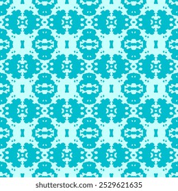 Hand Drawn Tileable Geometric Dotted Grunge Repetitive Retro Wallpaper.  Retrowave 80s art retro rainbow illustration.