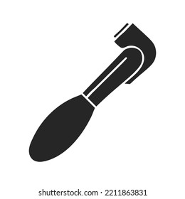 Hand drawn tire inflator vector illustration