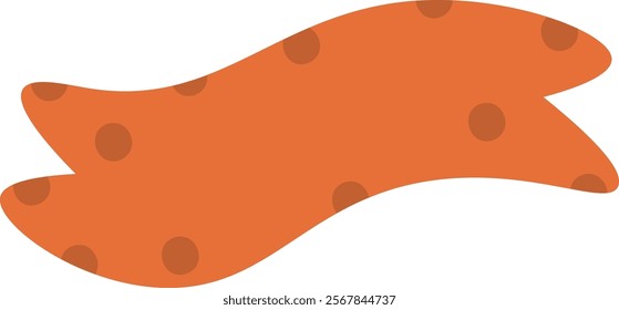 Hand Drawn Title Ribbon Vector Illustration