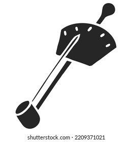 Ilustración del vector de la llave de par dibujada a mano