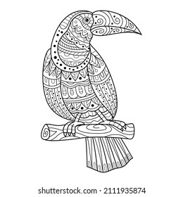 588 Parrot zentangle Images, Stock Photos & Vectors | Shutterstock