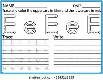 hand drawn tracing worksheets for kids pencontrol and handwriting practice