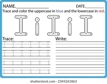 hand drawn tracing worksheets for kids pencontrol and handwriting practice