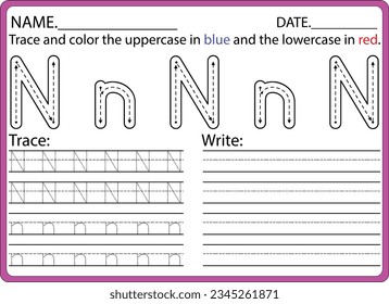 hand drawn tracing worksheets for kids pencontrol and handwriting practice