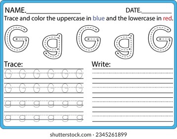 hand drawn tracing worksheets for kids pencontrol and handwriting practice
