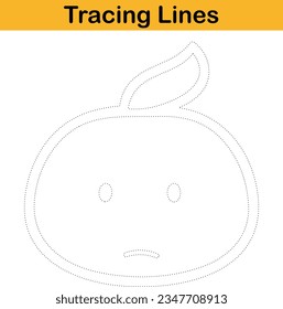 hand drawn tracing worksheets for kids pencontrol and handwriting practice