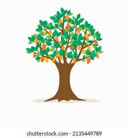 Hand drawn tree collection vector