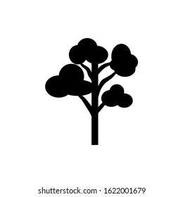 Hand drawn tree isolated on white background. Sketch, vector illustration. eps 10