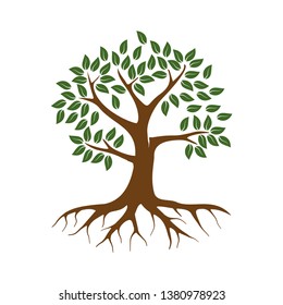 hand drawn of tree vector illustration, nature elements, eps 10