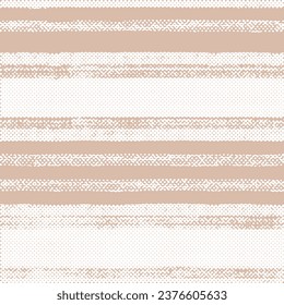 Hand drawn trend line striped seamless pattern. Horizontal brush strokes repeating vector texture.