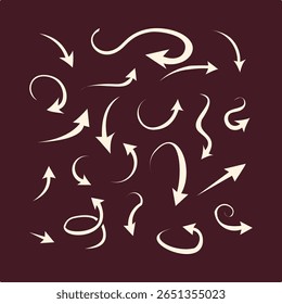 Dibujado a mano de moda útil importante diseño de Ilustración vectorial delicioso colorido background.eps