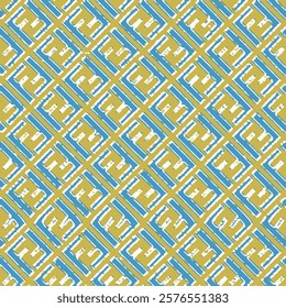 hand drawn trendy vintage retro abstract geometric brush organic natural nature textured patterns seamless design vector
