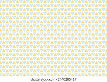 Hand drawn triangle pattern, triangle pattern background material, seamless pattern
