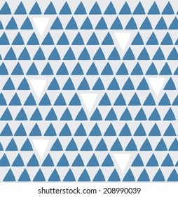 Hand drawn Triangles Seamless Repeating Geometric Pattern.Use as pattern fills to create stunning items for art and craft projects.