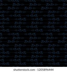 Hand drawn tribal aztec seamless pattern vector. Ready for fashion wrapping and textile print.