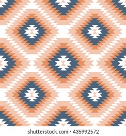 hand drawn tribal seamless pattern