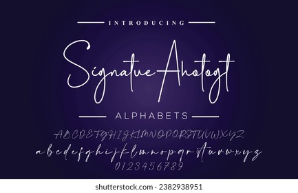 Hand drawn typeface. Handwritten script alphabet isolated on white background. Handmade alphabet for your designs logo, posters, invitations, cards, etc.