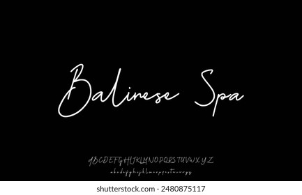 Hand drawn typeface. Handwritten script alphabet isolated on white background. Handmade alphabet for your designs logo, posters, invitations, cards, etc.
