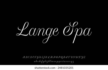 Hand drawn typeface. Handwritten script alphabet isolated on white background. Handmade alphabet for your designs logo, posters, invitations, cards, etc.