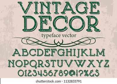 Hand drawn typeface set Brush painted characters lowercase and uppercase. Handwritten script font. Typography alphabet for your designs vintage decor