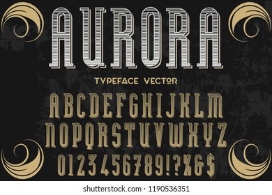 Hand drawn typeface set Brush painted characters lowercase and uppercase. Handwritten script font. Typography alphabet for your designs aurora
