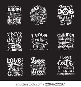 Hand drawn ,typography ,lettering , calligraphy t shirt ,poster. "positive anything is better then negative nothing "DAD IS MY best friend ' cards, postcards, posters decorations .Vector illustration.