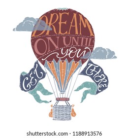 Hot Air Balloon Quote Images Stock Photos Vectors Shutterstock