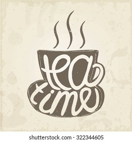Hand drawn typography poster. Conceptual handwritten phrase All you need is a cup of coffee.T shirt hand lettered calligraphic design. Inspirational vector typography.