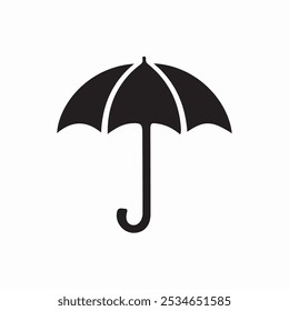 Hand drawn Umbrella icon vector illustration image