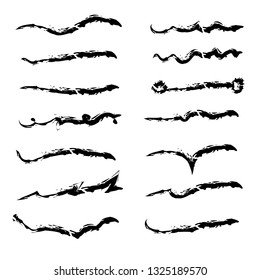 Hand Drawn Underline Set 