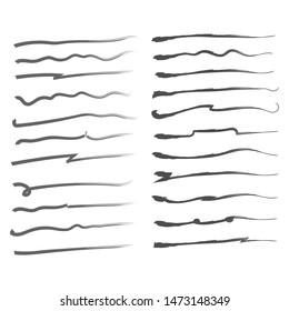 Hand Drawn Underline Set Collection
