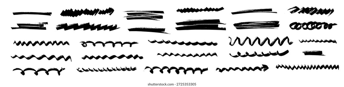 Handgezeichnete Unterstreichungen mit Markertextur und geschmeidigem Stiftfluss, die dezente Akzente setzen. Jede Unterstreichung verwendet Marker-Rhythmus, Stiftsteuerung und weiche Hervorhebungstiefe.