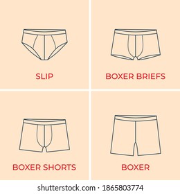 Hand drawn underwear doodle set isolated on pastel background. vector icon svg