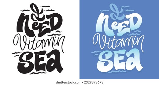 Hand drawn unique typography design element for greeting cards, decoration, prints and posters.